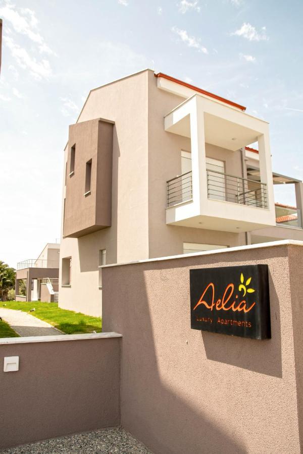 Aelia Luxury Apartments Nikiti  Exterior foto